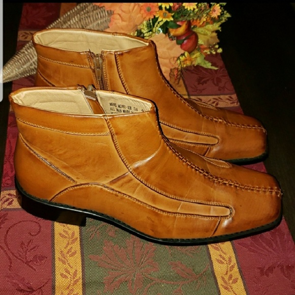 dress boots square toe